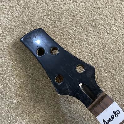 Maple Wood 4 String Bass Neck, 24 Frets Rosewood Fingerboard image 15