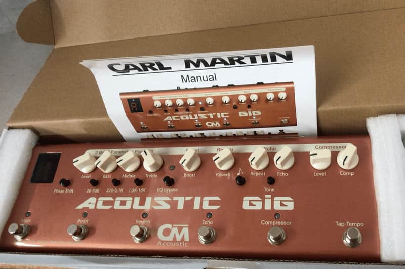 Carl Martin Acoustic GiG Multi Effects Pedal image 1