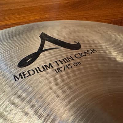 Zildjian 18" A Series Medium Thin Crash Cymbal 2013 - Present - Traditional image 4