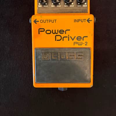 Boss PW-2 Power Driver (Silver Label) 1996 - 1998 Orange image 1