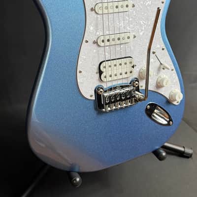 G&L Tribute Legacy HSS Electric Guitar Lake Placid Blue Finish (607) image 3