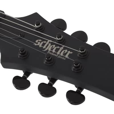 Schecter PT Black Ops Satin Black Open Pore image 11