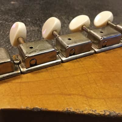 Fender Stratocaster Electric Guitar Arctic White Nitro (Partscaster) by Nate's Relic Guitars image 11