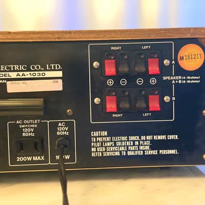 ✨ Akai AA-1030 Vintage Stereo Receiver – Professionally Serviced – New Lamps – 30 WPC – Made in Japan image 22