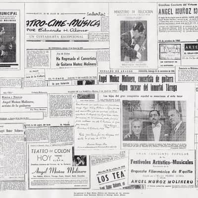 Viuda y Sobrinos de Domingo Esteso 1956 "Angel Munoz Molinero" - Hermanos Conde historical classical guitar + video! image 15