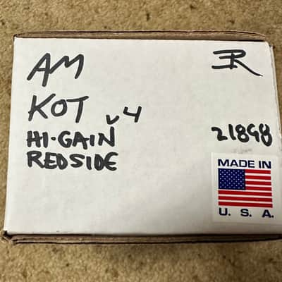 Analogman King of Tone V4 with Red Side High Gain Option 2009 - Present - Graphic image 4