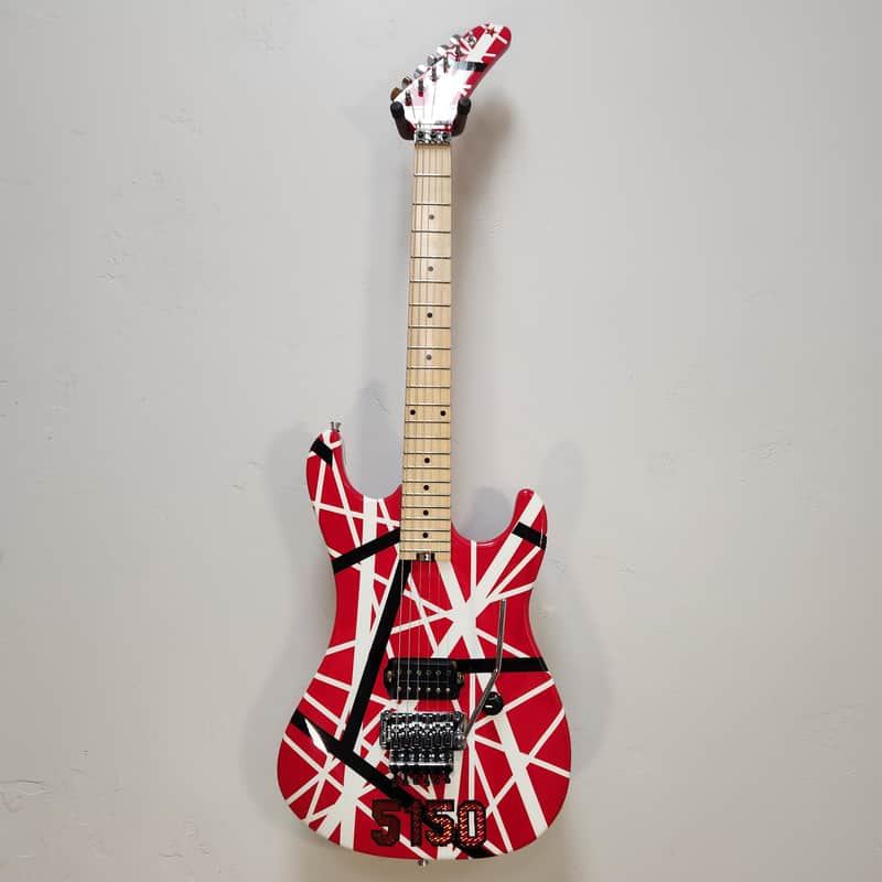 Eddie Van Halen Kramer Copy Floyd Rose Stripe w/ HSC image 1