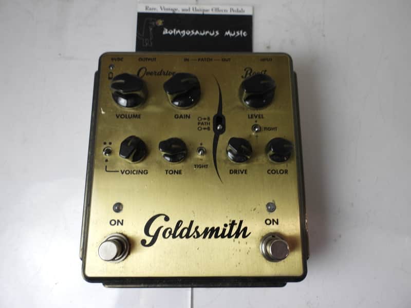 Egnater Goldsmith Overdrive Boost Effects Pedal Free USA Shipping image 1