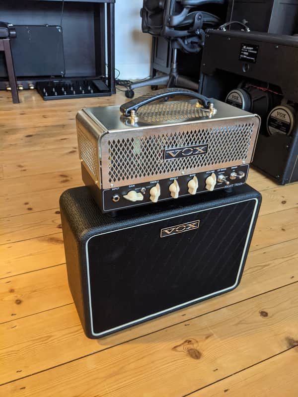 Vox Night Train NT15H with Vox/Celestion Speaker Cabinet image 1