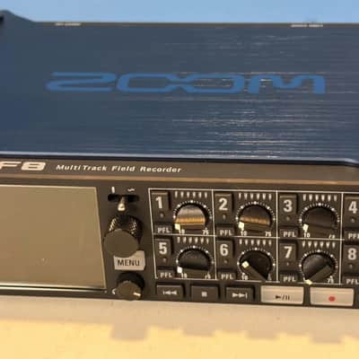 Zoom F8 Multitrack Field Recorder 2018 - 2020 - Black / Blue image 4