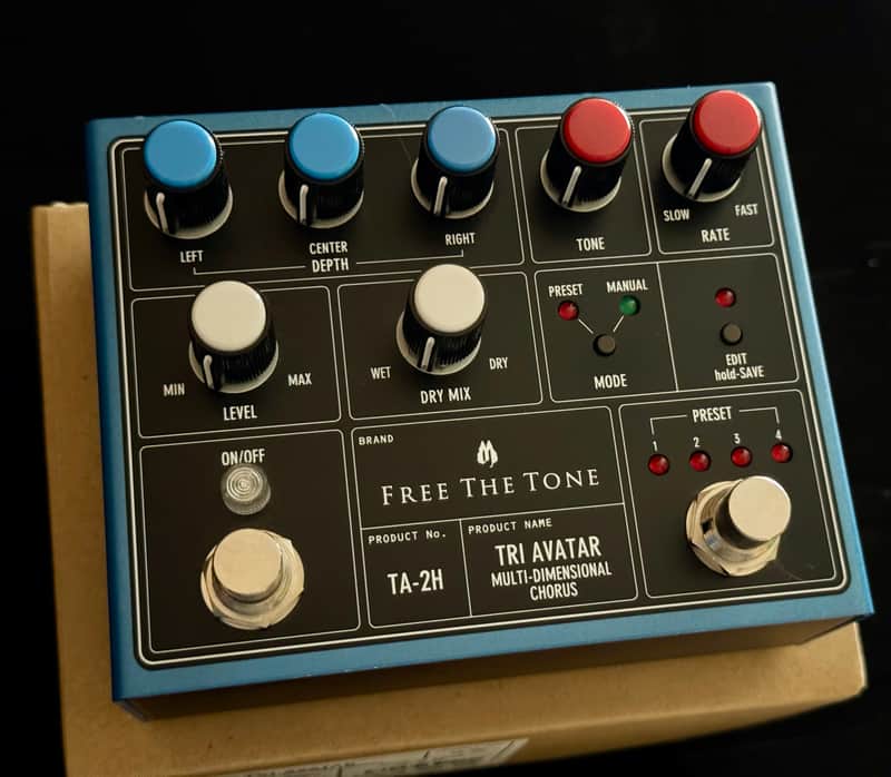 Free The Tone TA-2H Tri-Avatar Multi-Dimensional Chorus 2020s