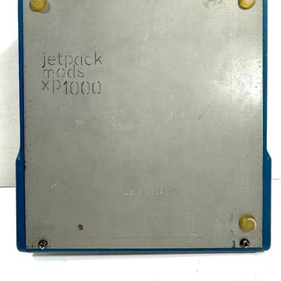 Digitech modded XP200 with all sounds from the XP300 Space Station Whammy Reverberator and Modulator Jetpack mods XP-1000 XP1000 Jet Pack Modified 1999 - Blue metal image 3