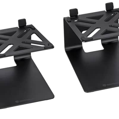 2) Presonus Eris Studio 4 Powered Active 4.5" Studio Monitor Speakers+Riser Stands image 5