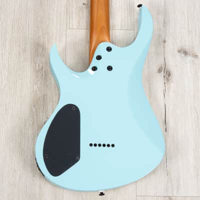 Balaguer Select Diablo Retro 27-Fret Guitar, Roasted Maple Fretboard, Hardtail, Cerulean Blue image 4
