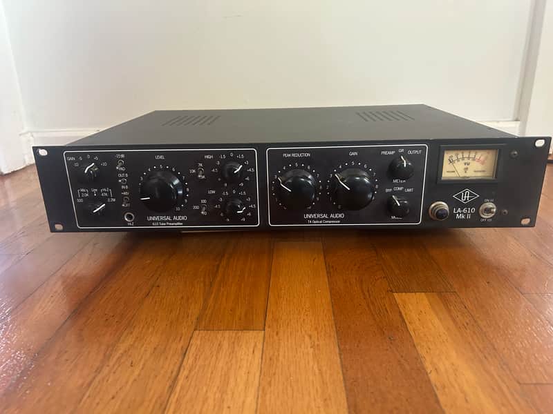 Universal Audio LA-610 MkII Tube Channel Strip 2008 - Present - Black image 1
