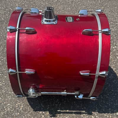 Yamaha BBD-620U Stage Custom Birch 20x17" Bass Drum 2009 - 2014 - Cranberry Red image 6