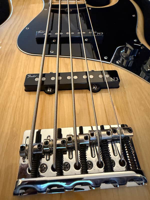 Fender American Deluxe Jazz Bass V Ash | Reverb
