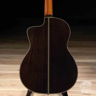 Takamine EH5C / TH5C Hirade Cutaway Nylon String Guitar w/ Case image 8