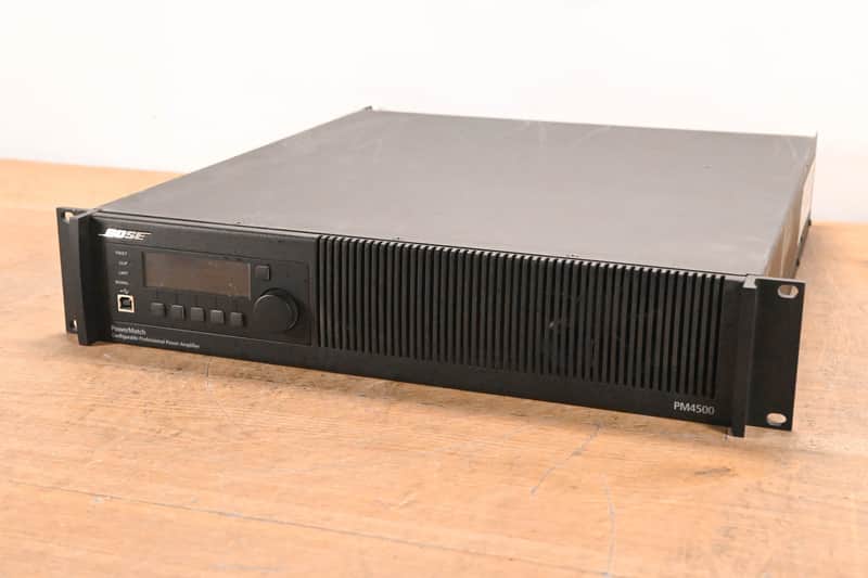 Bose PowerMatch PM4500N Configurable Power Amplifier CG01VTU image 1