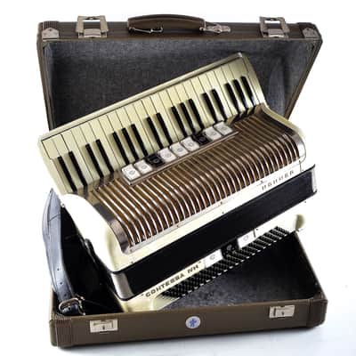 HOHNER AMICA Ⅲ 96 NEW Black Hohner Amica III Forte Piano Accordion LMM 34 72