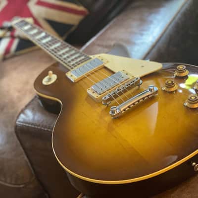 Tokai Vintage 1980 Japanese LS-50  'Reborn' Single Cutaway Vintage Sunburst w/ OHSC & Docs MIJ Japan image 2