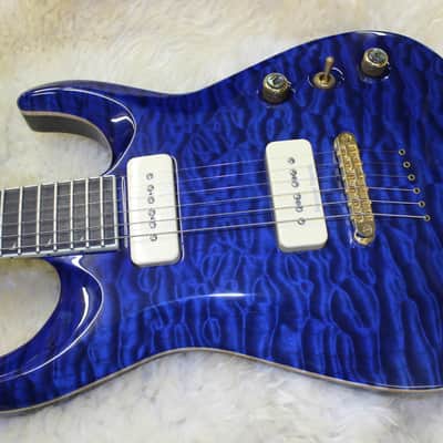 Jackson Soloist Archtop SLAT90 2002 Blue Custom Shop image 6