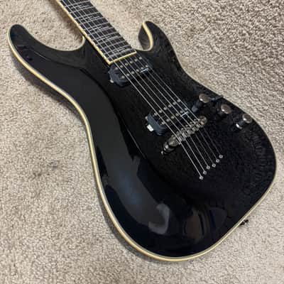 Schecter Blackjack C-1 Gloss Black image 3