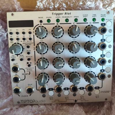 Tiptop Audio Trigger Riot Sequencer 2010s - Silver image 1