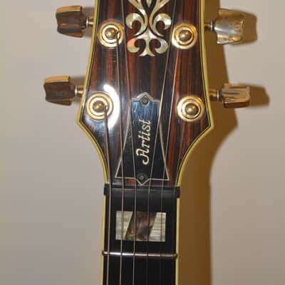 1985 Ibanez AR305AV Artist Super Edition (Antique Violin) image 12