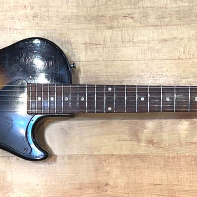Gibson Les Paul Junior Model Solid Body Electric Guitar 1956 - Sunburst image 2