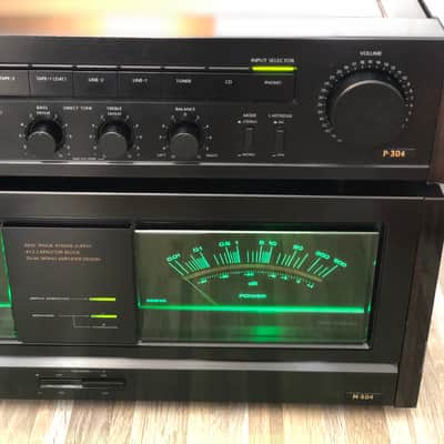 Classic Onkyo Integra M-504 Dual Monoblock 165WPC Amp & P-304 MM/MC Preamp ~LED UPGRADE~ SERVICED ! image 5