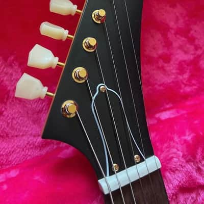 Epiphone Limited Edition '58 Korina Explorer Reissue 2022 - Antique Natural (Black Pickguard) image 3