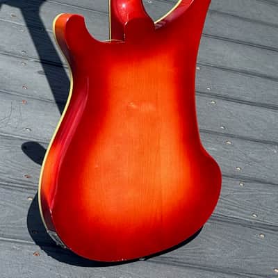 Rickenbacker 4001 "Mono" Bass 1968 - a dead mint Fireglo example w/an original Bill of Sale ! image 6