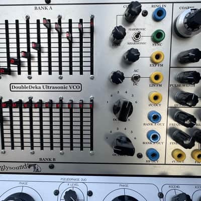Stroh Rare Prototype Analog FM/PM panel + Ian Fritz/UglySound Timbre Tantrum 2017 4U/Serge image 5