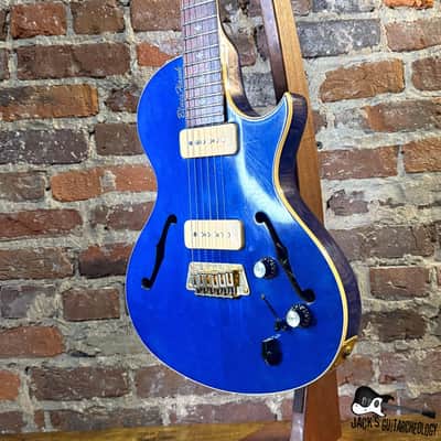 Gibson USA Blueshawk Electric Guitar w/ HSC *HEADSTOCK REPAIR* (1999 - Chicago Blue) image 18