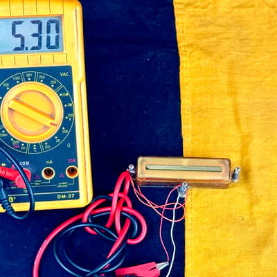 1970's Gibson G-3 Grabber or S-1 Electric Bass Guitar Pickup Vintage ~1978 image 2