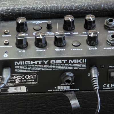 NuX Mighty 8 BT MKII 8-Watt 1x6.5" Digital Modeling Guitar Combo 2023 - Present - Black image 3