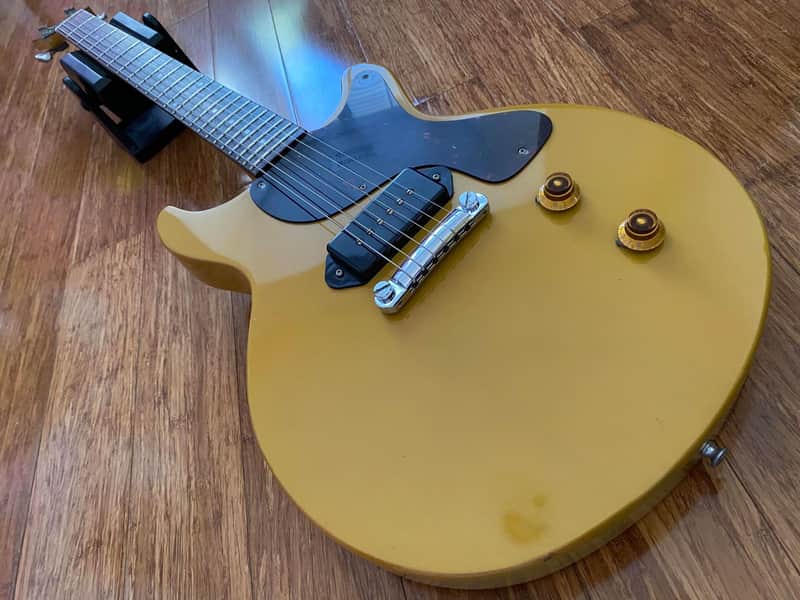 Scarce Orville Japanese Les Paul Junior TV Yellow 1991 Japan MIJ image 1