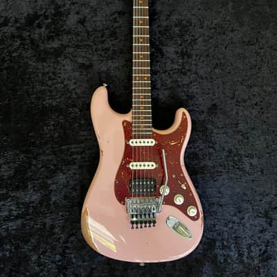 Fender Stratocaster Custom Shop Floyd Rose. Relic’d Shell Pink image 9