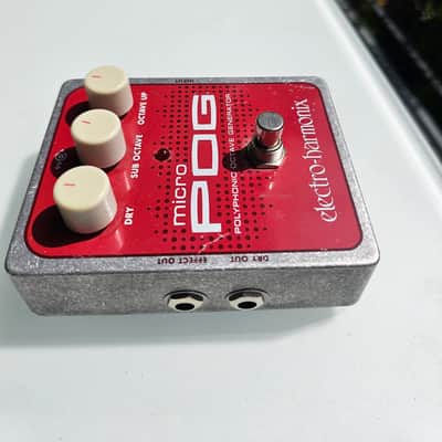 Electro-Harmonix Micro POG Polyphonic Octave Generator 2007 - Present - Red / Gray image 4