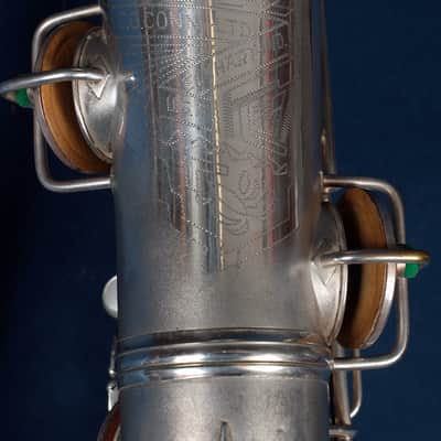 Conn New Wonder Transitional / 6M Alto /  1930 - Brushed Silver image 19