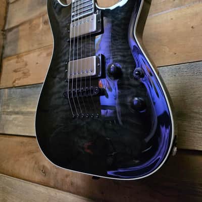 ESP E-II HORIZON NT-II (Pre-Owned) - See-Thru Black Sunburst w/ Hard Case image 5