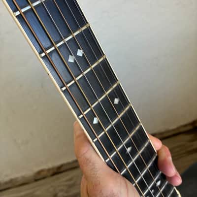 RESD Ovation Legend - Red Cherry USA Made Acoustic Electric Guitar Bowl back image 20