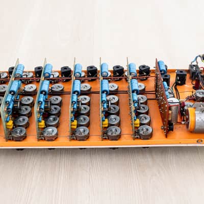 1970s Orange Voice of the World Vintage 6-channel PA Mixer Preamp Head image 10