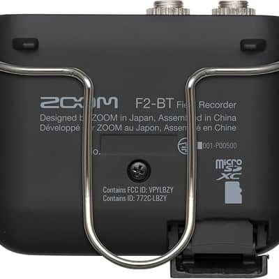 Zoom F2-BT Lavalier Recorder with Bluetooth, 32-Bit Float Recording, Audio for Video, Wireless Timecode Synchronization, Records to SD, and Battery Powered with Included Lavalier Microphone image 2