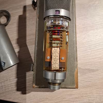 Neumann U 67 Large Diaphragm Multipattern Tube Condenser Microphone 1960 - 1971 - Nickel image 6