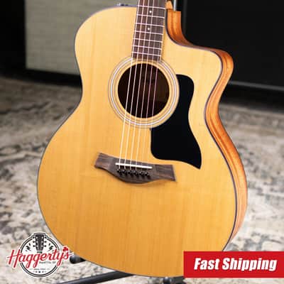 Taylor 114ce Grand Auditorium Acoustic-Electric Guitar with Structured Gig Bag image 1