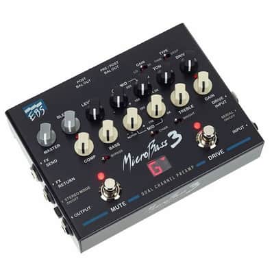 EBS MicroBass 3 | Bass Preamp Pedal. New with Full Warranty! image 6