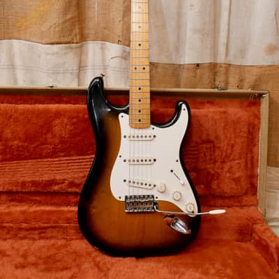 Fender Stratocaster '57 Reissue Fullerton AVRI 1982 - Sunburst image 12