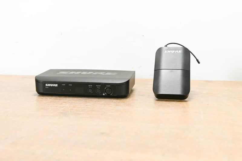 Shure BLX14 Bodypack Wireless System - H9 Band: 512-542 MHz (NO PSU) CG0141C image 1